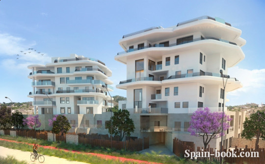 Апартаменты Новый резиденциальный комплекс рядом с пляжем в Вийяхойоса, Коста Бланка, Вильяхойоса